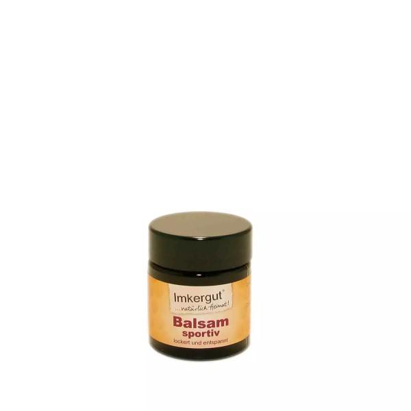 Propolis Balsam sportiv im 30 ml Tiegel - bever-naturversand