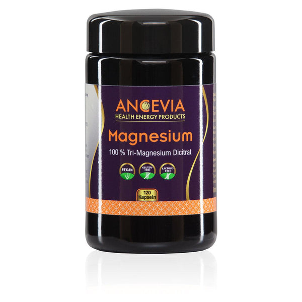 Ancevia® MAGNESIUM - Tri-Magnesium Dicitrat - 1 Glas mi 120 Kapseln - bever-naturversand