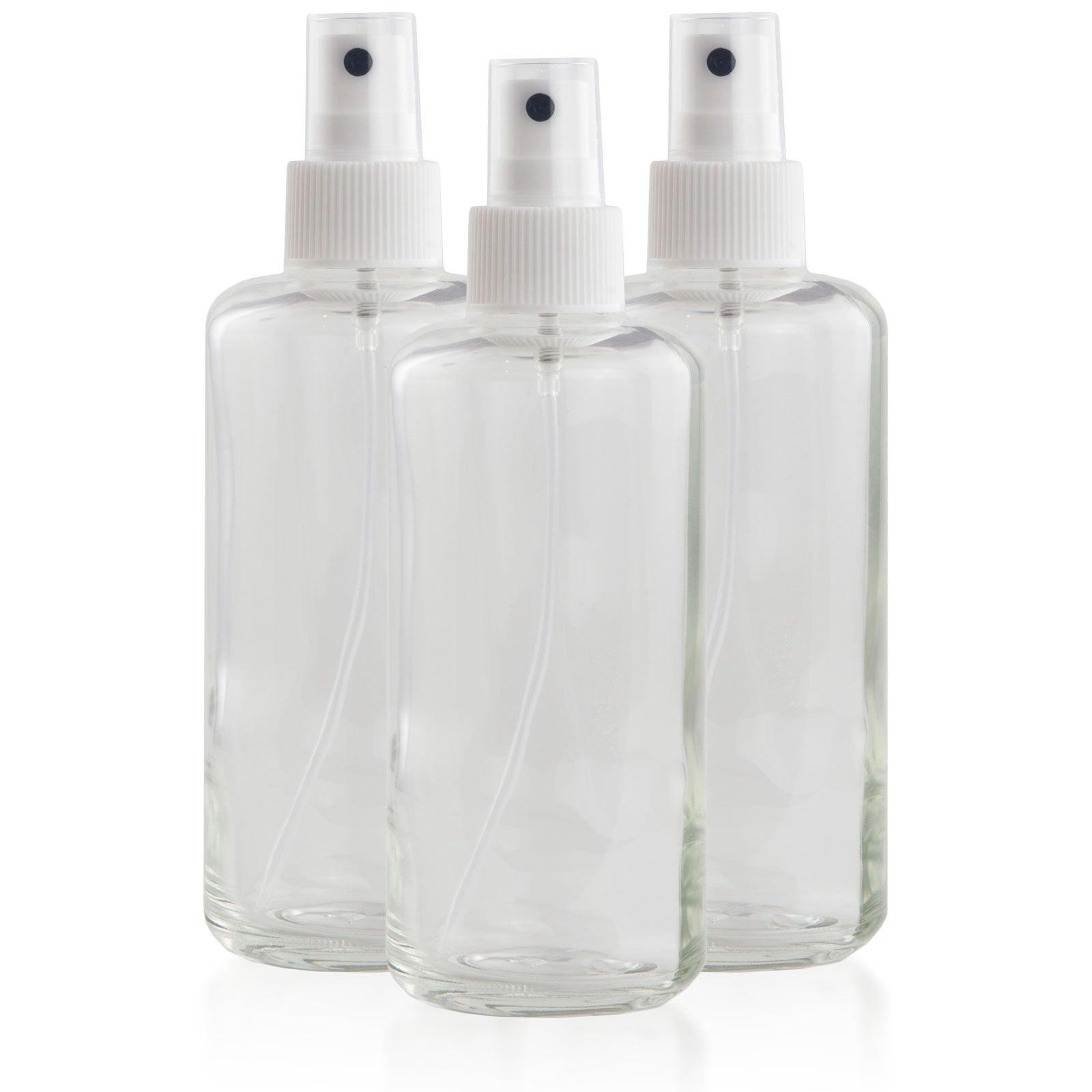 Glas-Sprühflasche 200 ml 3er Set - bever-naturversand