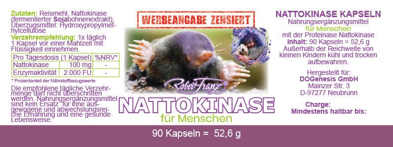 Nattokinase Kapseln von Robert Franz - bever-naturversand