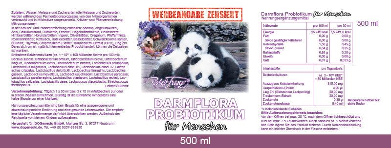 Darmflora Probiotikum von Robert Franz