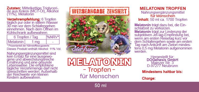 Melatonin – Tropfen von Robert Franz